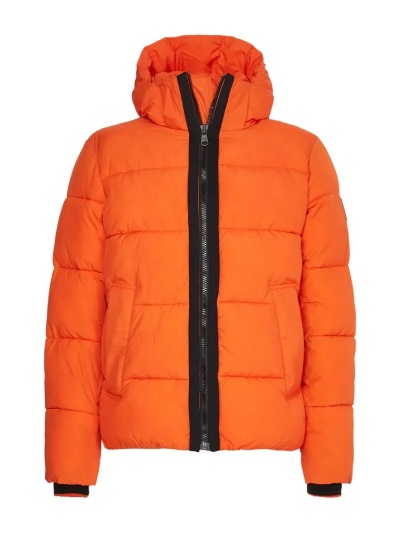 Calvin Klein Jacken*CRINKLE NYLON QUILT JACKET coral orange