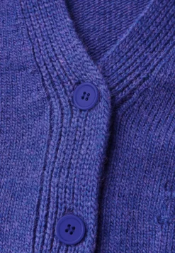 STREET ONE STUDIO Pullover & Sweatshirts*Cropped Cardigan force blue mel.