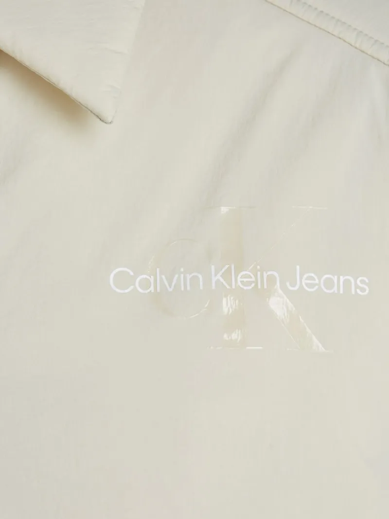 Calvin Klein Jeans Jacken*CROPPED COACH JACKET eggshell