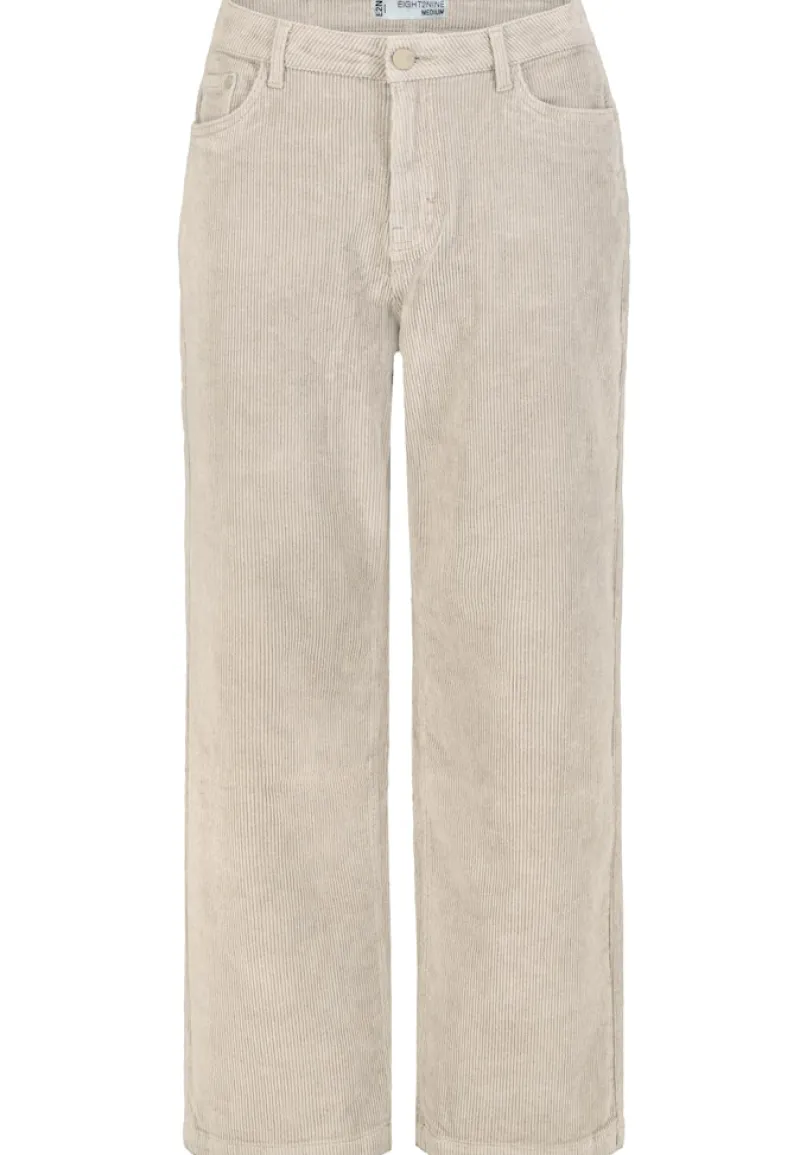 Eight 2 Nine Hosen*Culotte aus Cord light sand