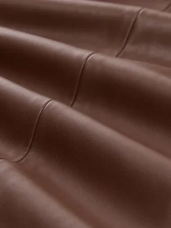 Tom Tailor Hosen*Culotte Hose in Lederoptik dark pecan brown