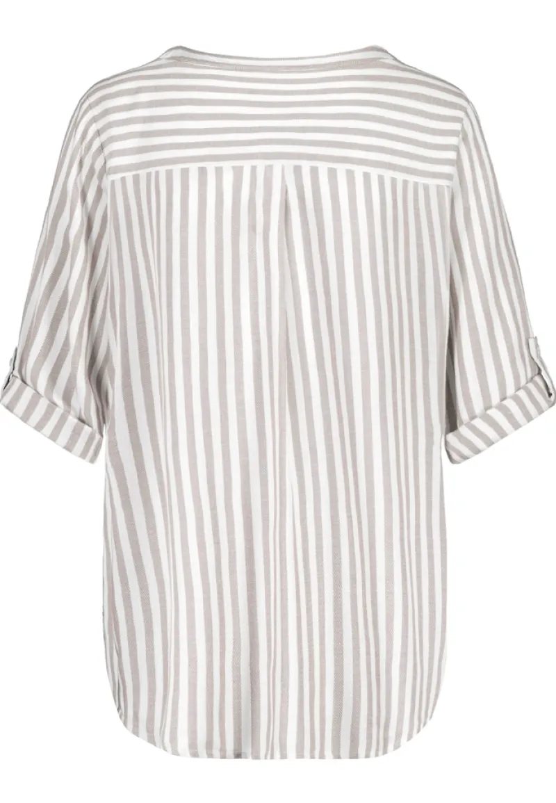 Eight 2 Nine Blusen*D77120AF11117C ash beige - white