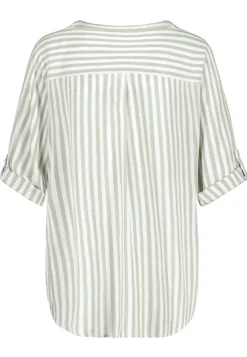 Eight 2 Nine Blusen*D77120AF11117C jadeite green - white