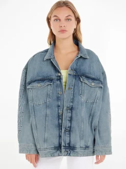 Tommy Jeans Jacken*DAISY OVERSIZED JCKT BG8014 denim light