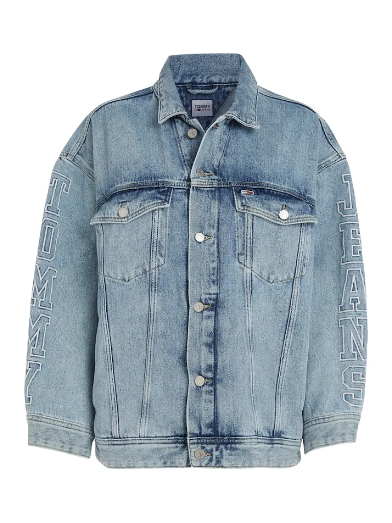 Tommy Jeans Jacken*DAISY OVERSIZED JCKT BG8014 denim light