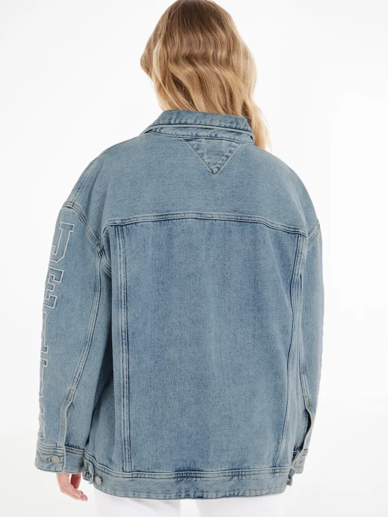 Tommy Jeans Jacken*DAISY OVERSIZED JCKT BG8014 denim light