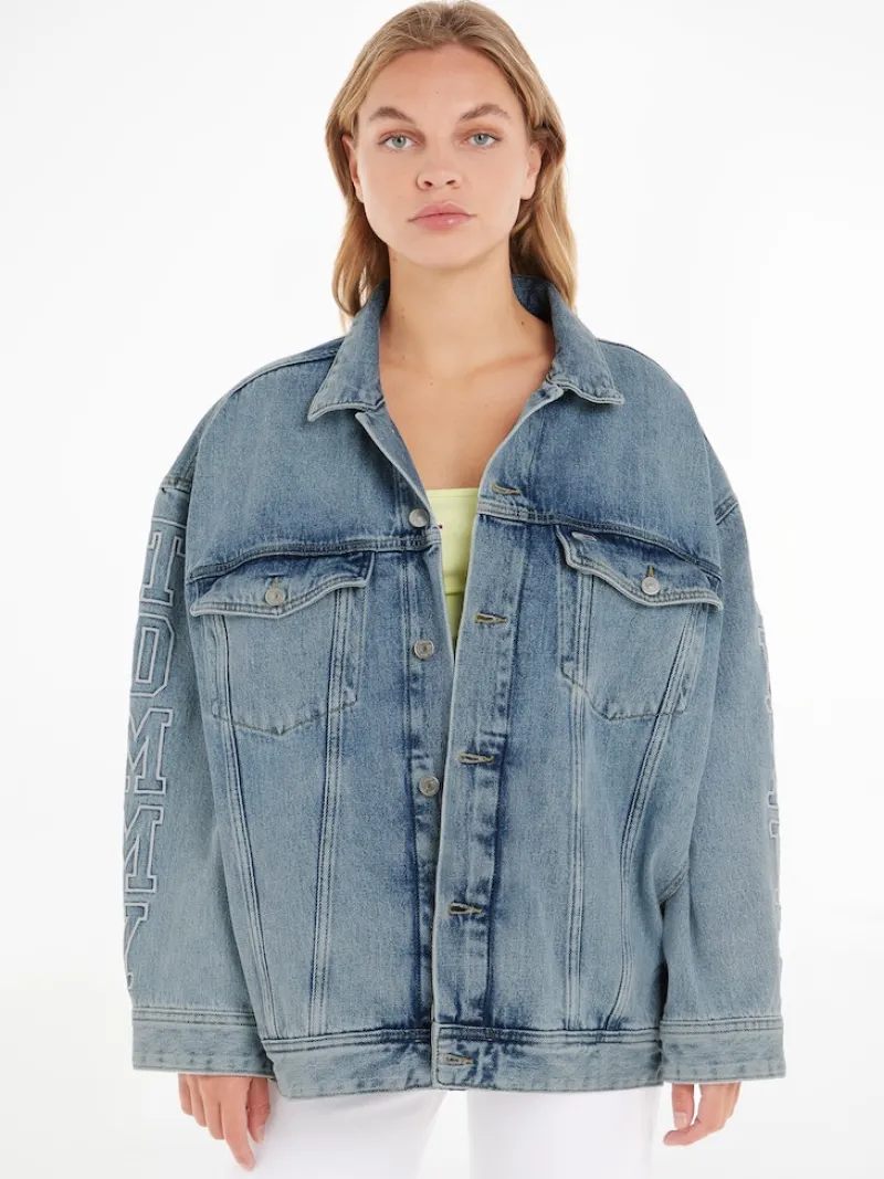 Tommy Jeans Jacken*DAISY OVERSIZED JCKT BG8014 denim light