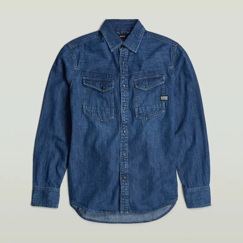 G-star Raw Hemden*Dakota slim shirt ls worn in windward