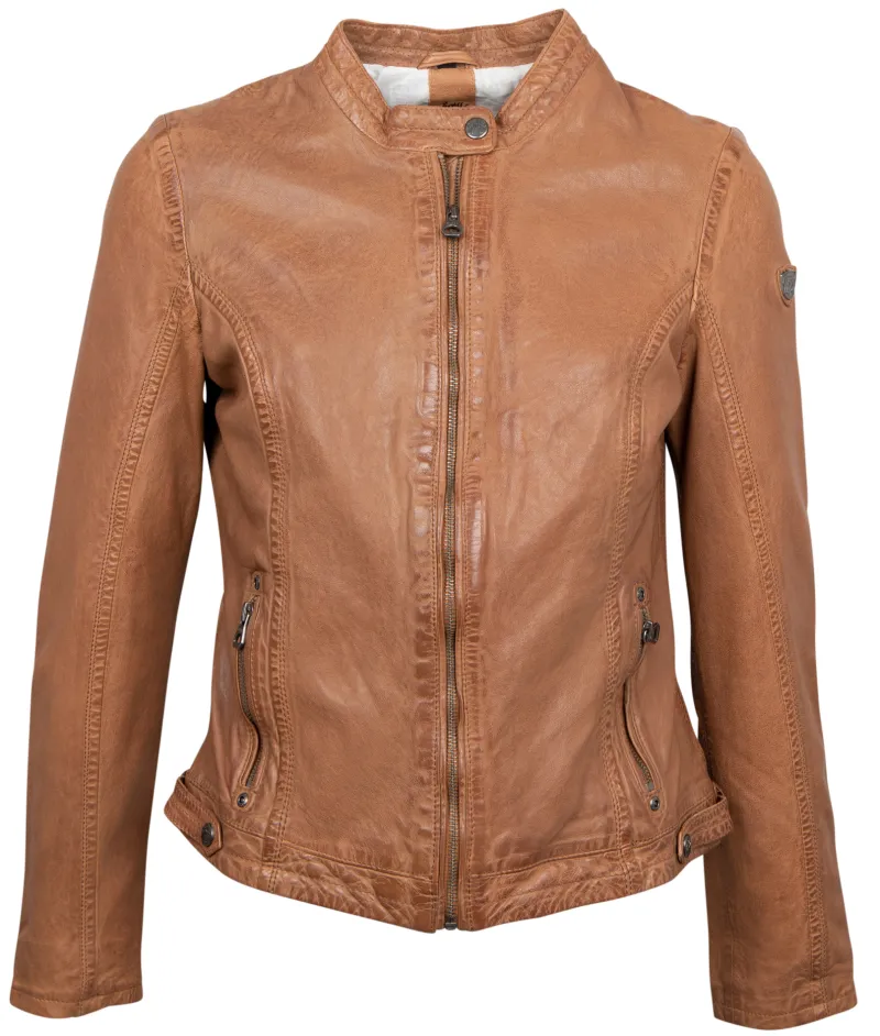 Gipsy Jacken*Damen Leder Kurzjacke Braun