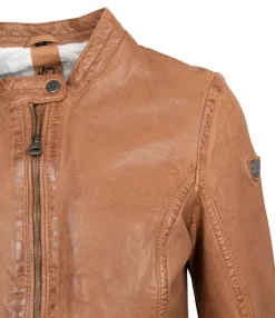 Gipsy Jacken*Damen Leder Kurzjacke Braun