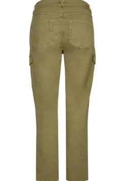 Angels Hosen*Darleen Crop Cargo light khaki