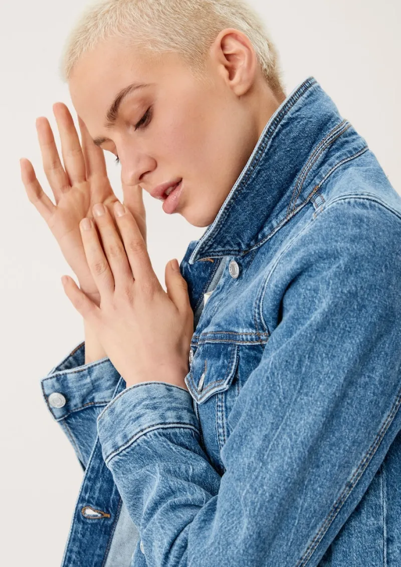 s.Oliver Jacken*Denimjacke Blau