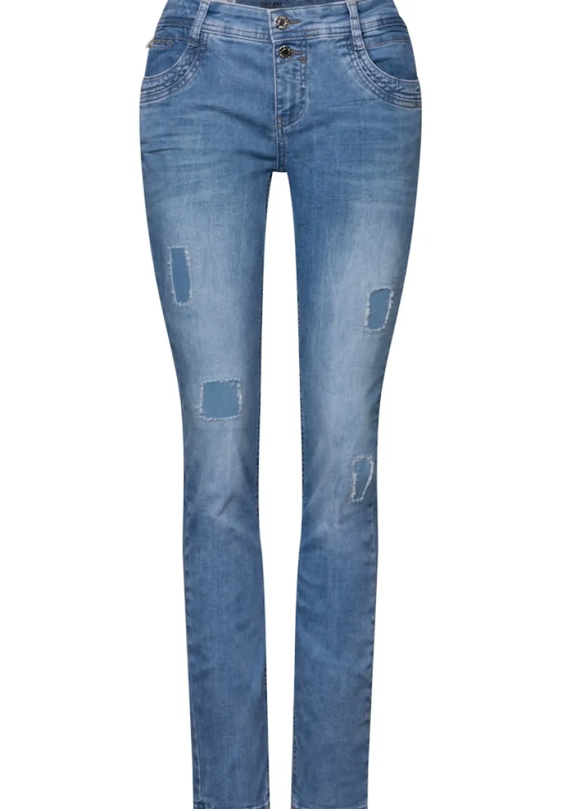 Street One Jeans*Destroyed Jeans light blue destroy wash