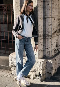 STREET ONE STUDIO Jeans*Destroyed Look Jeans light blue authentic washed