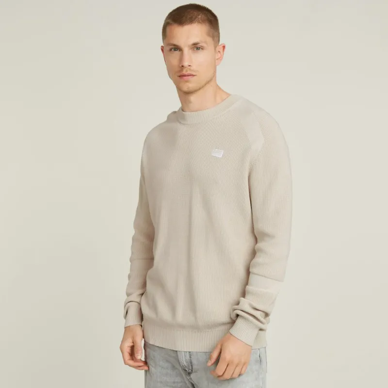 G-star Raw Pullover & Sweatshirts*Detailed r knit Whitebait