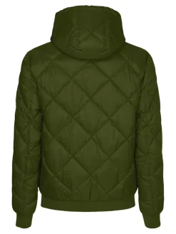 Tommy Hilfiger Jacken|Big Boys*DIAMOND QUILTED HOODED JACKET olivewood