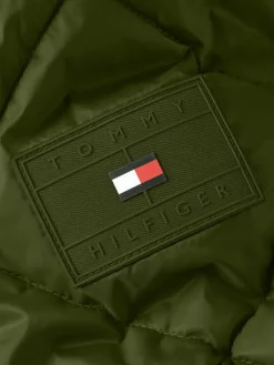 Tommy Hilfiger Jacken|Big Boys*DIAMOND QUILTED HOODED JACKET olivewood