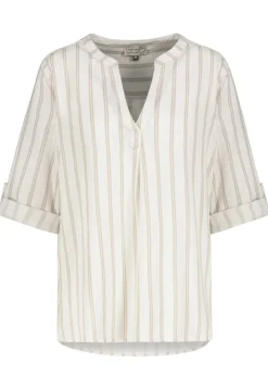 Eight 2 Nine Blusen*D74512M11117A1 stripes: white-light sand