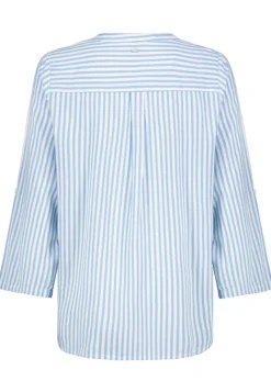 Eight 2 Nine Blusen*D74512M11117A2 stripes: white-open air blue