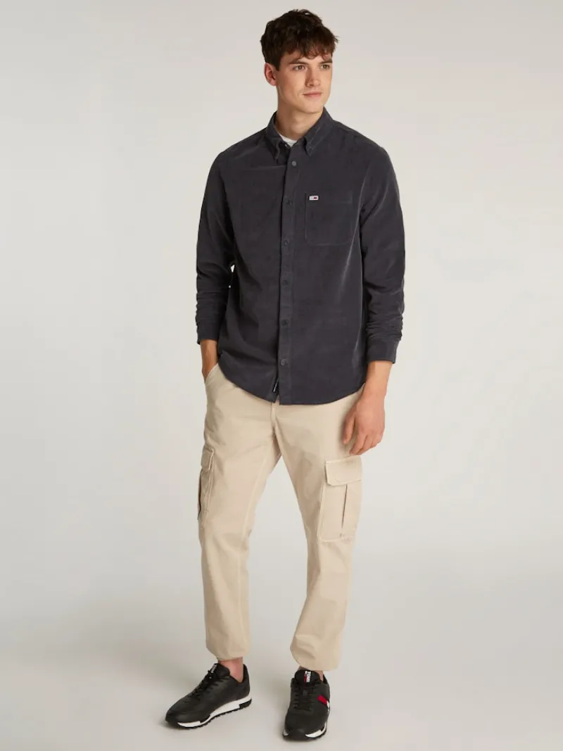 Tommy Jeans Hemden|Big Boys*DM0DM20672 black - washed black