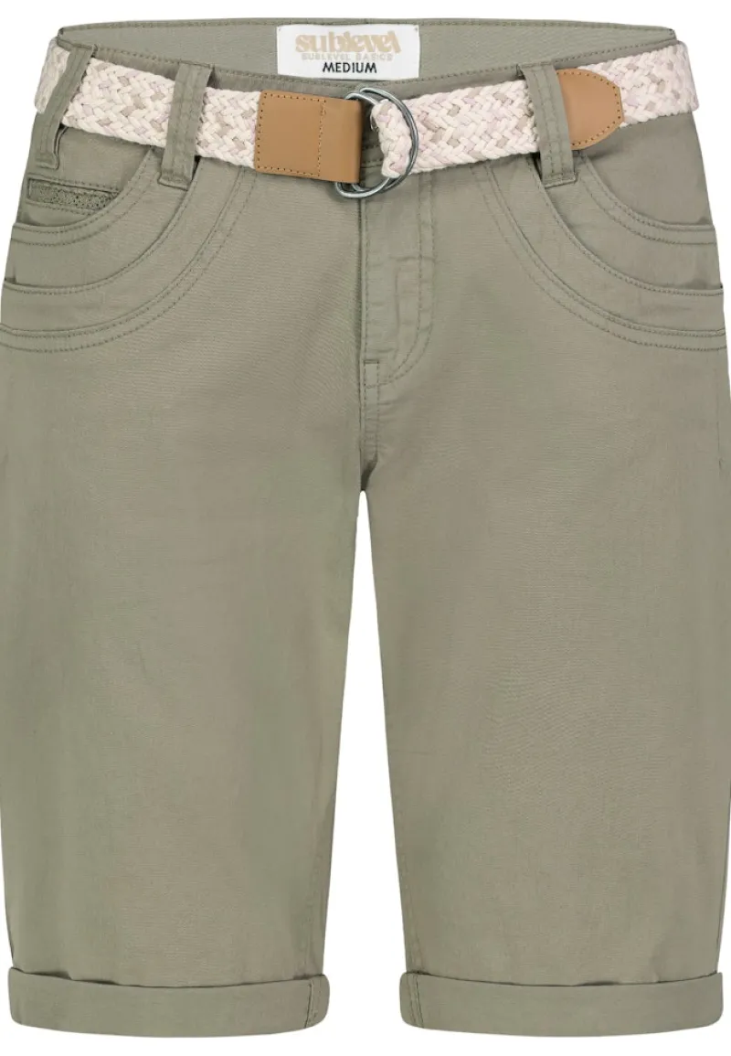 Eight 2 Nine Shorts*D60530M62523ZA2NO washed olive