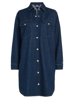 Tommy Hilfiger Kleider*DNM LS SHIRT DRESS nala