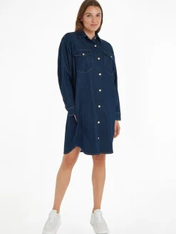 Tommy Hilfiger Kleider*DNM LS SHIRT DRESS nala
