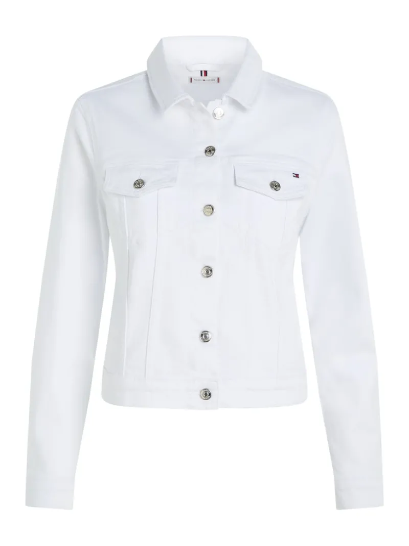 Tommy Hilfiger Jacken*DNM SLIM JACKET WHITE th optic white