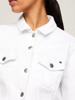 Tommy Hilfiger Jacken*DNM SLIM JACKET WHITE th optic white