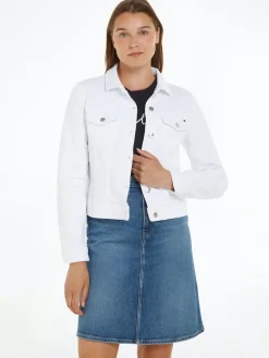 Tommy Hilfiger Jacken*DNM SLIM JACKET WHITE th optic white