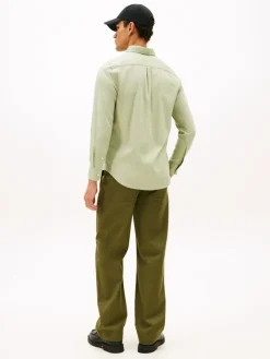 Tommy Hilfiger Hemden|Big Boys*DOBBY SF SHIRT earth sage