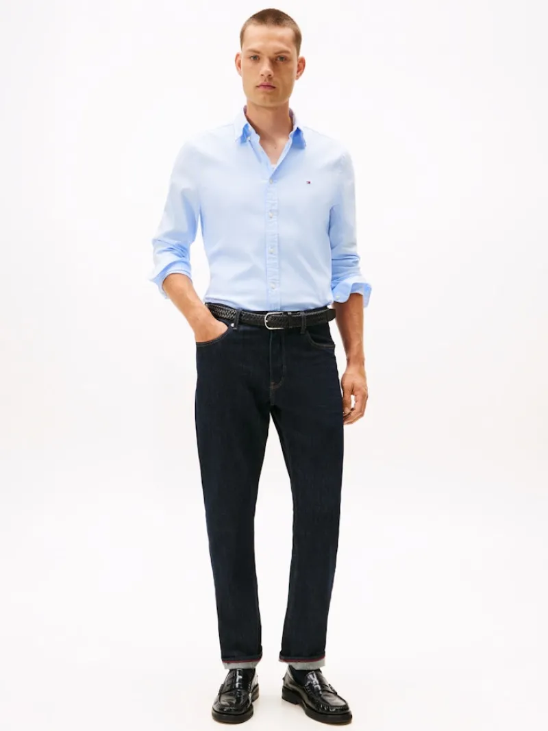 Tommy Hilfiger Hemden|Big Boys*DOBBY SF SHIRT sweet blue