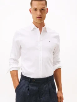 Tommy Hilfiger Hemden|Big Boys*DOBBY SF SHIRT white