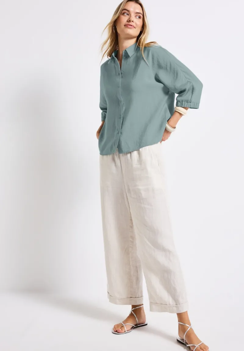 Street One Blusen*Dolman Hemdbluse arona blue