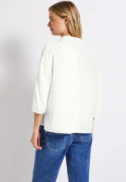 Street One Blusen*Dolman Hemdbluse off white