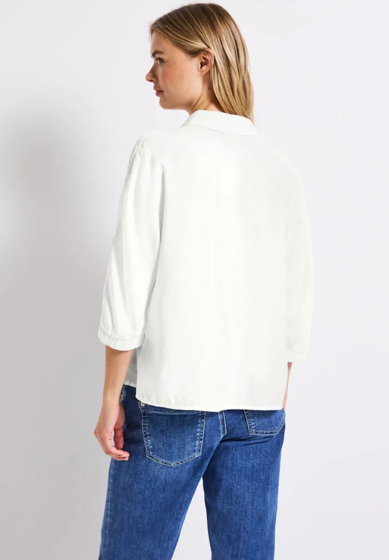 Street One Blusen*Dolman Hemdbluse off white