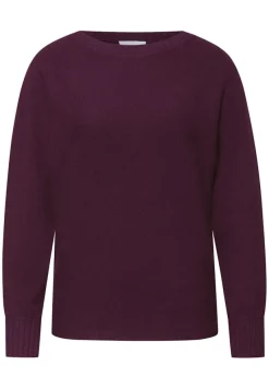 STREET ONE STUDIO Pullover & Sweatshirts*Dolman Pullover royal plum