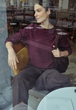 STREET ONE STUDIO Pullover & Sweatshirts*Dolman Pullover royal plum