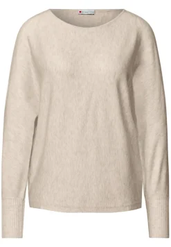 Street One Pullover & Sweatshirts*Dolman Pullover tusk cream mel.