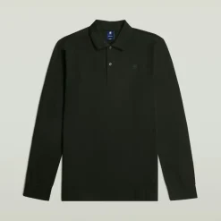 G-star Raw Shirts*Dunda slim polo ls dk black