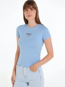 Tommy Jeans Shirts*DW0DW17839 moderate blue