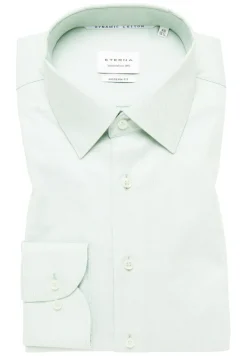 ETERNA Hemden|Big Boys*Dynamic Cotton Dobbydesign Langarm pistazie