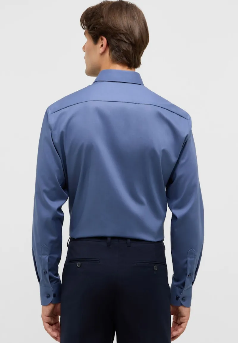 ETERNA Hemden|Big Boys*Dynamic Cotton Popeline Langarm denim