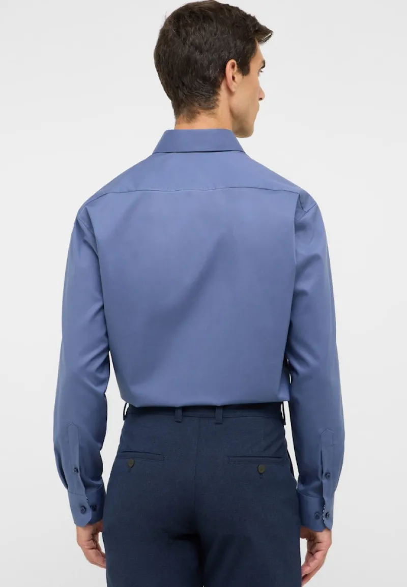 ETERNA Hemden|Big Boys*Dynamic Cotton Popeline Langarm denim