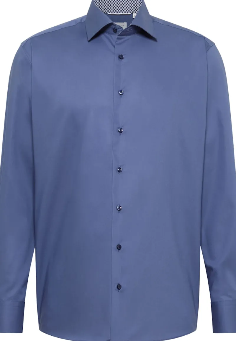 ETERNA Hemden|Big Boys*Dynamic Cotton Popeline Langarm denim