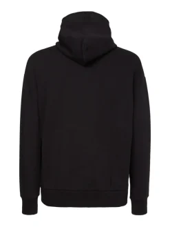 Calvin Klein Pullover & Sweatshirts*EMBOSSED RIB COMFORT HOODIE ck black