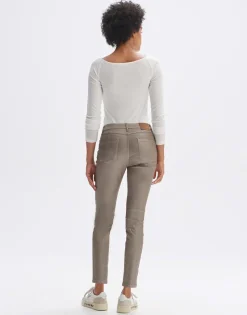 Opus Jeans*Emily race soft oat