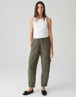 Opus Hosen*Ersima travel olive leaf