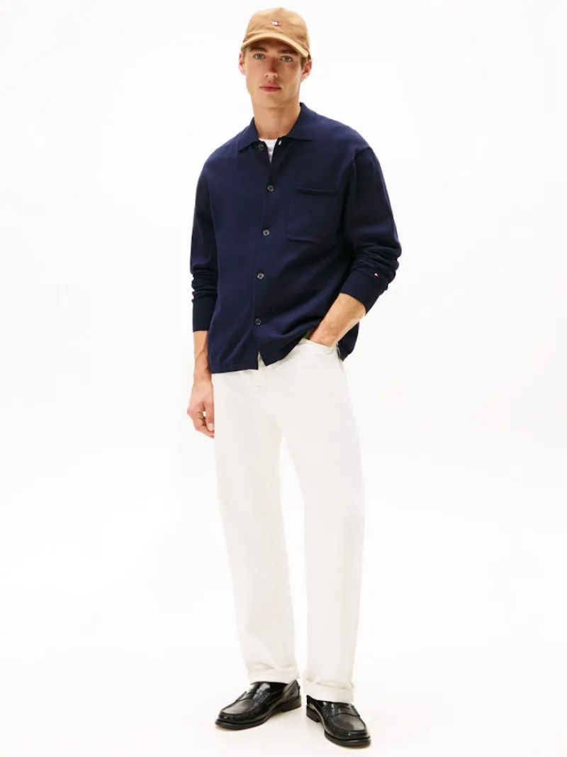 Tommy Hilfiger Hemden|Big Boys*ESSENTIAL COTTON LS OVER SHIRT desert sky