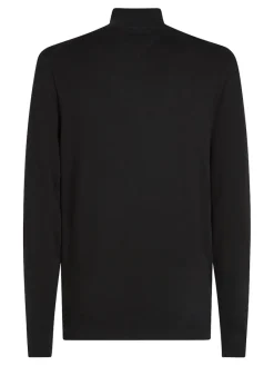 Tommy Hilfiger Pullover & Sweatshirts|Big Boys*ESSENTIAL COTTON ZIP MOCK Black